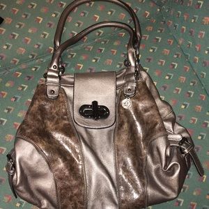 Big Buddha brown/bronze hand bag